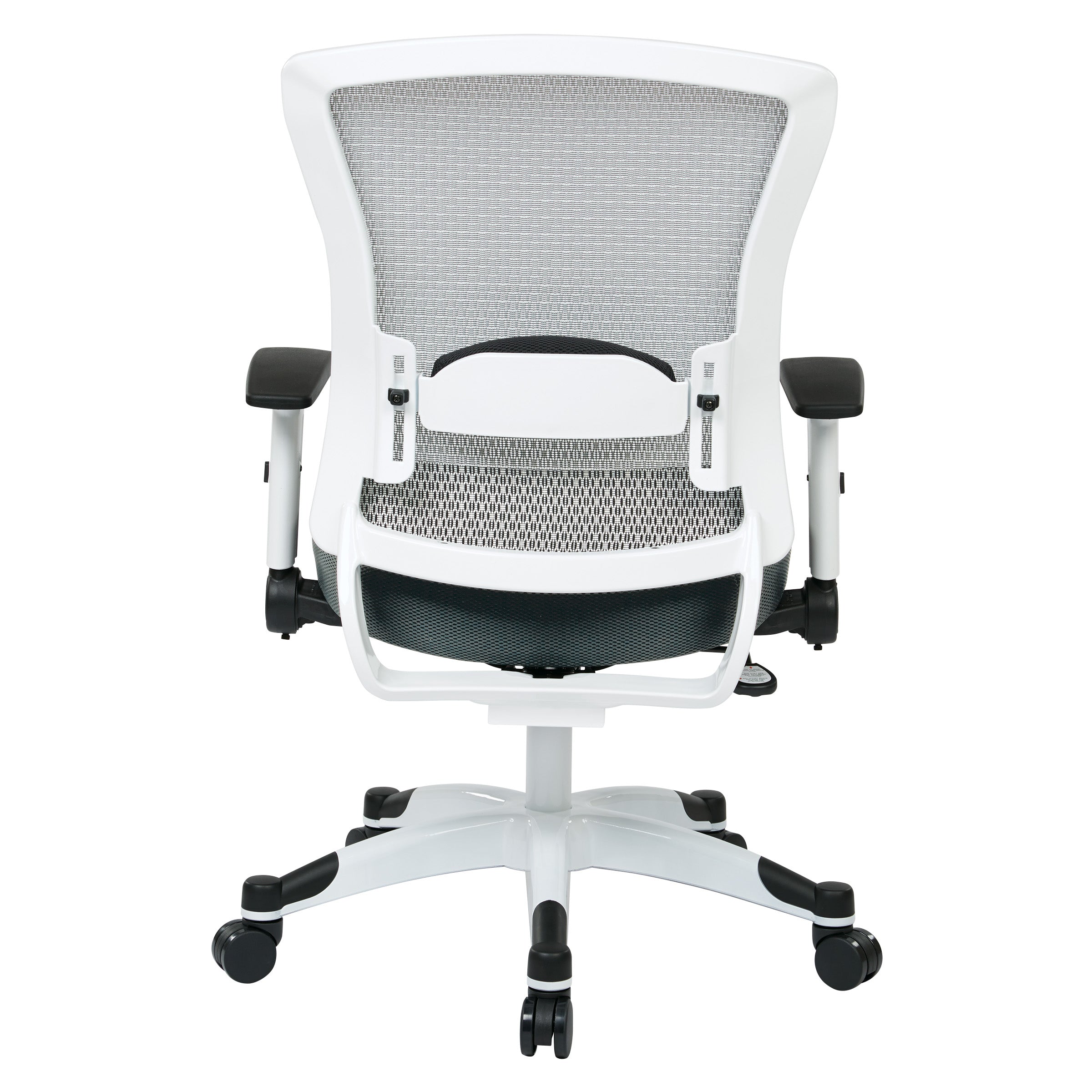 White Frame Managers Chair